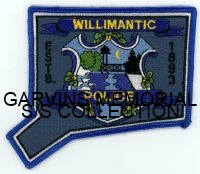 CONNECTICUT,WILLIMANTIC POLICE 2